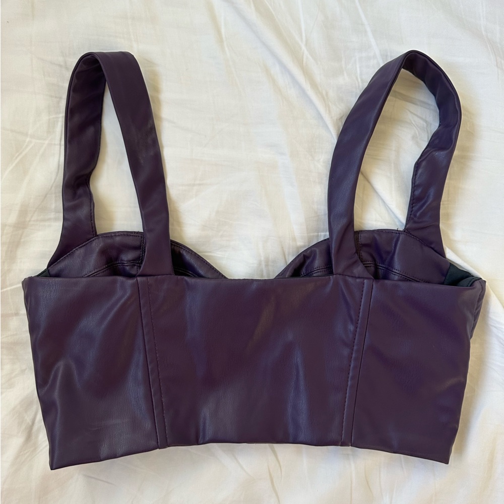 Leather Top - Picture 5 of 10